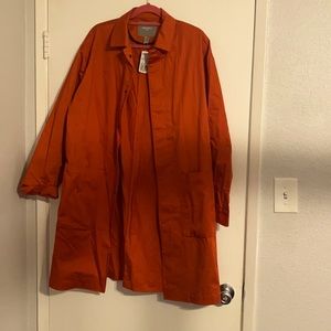 Reddish orange coat